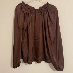 Brown Blouse